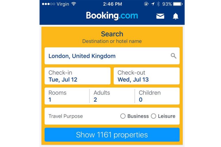 bag online booking