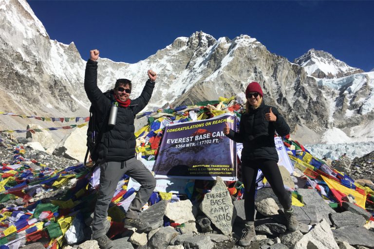 Adelaide to Everest - Reaching Base Camp | Snowys Blog