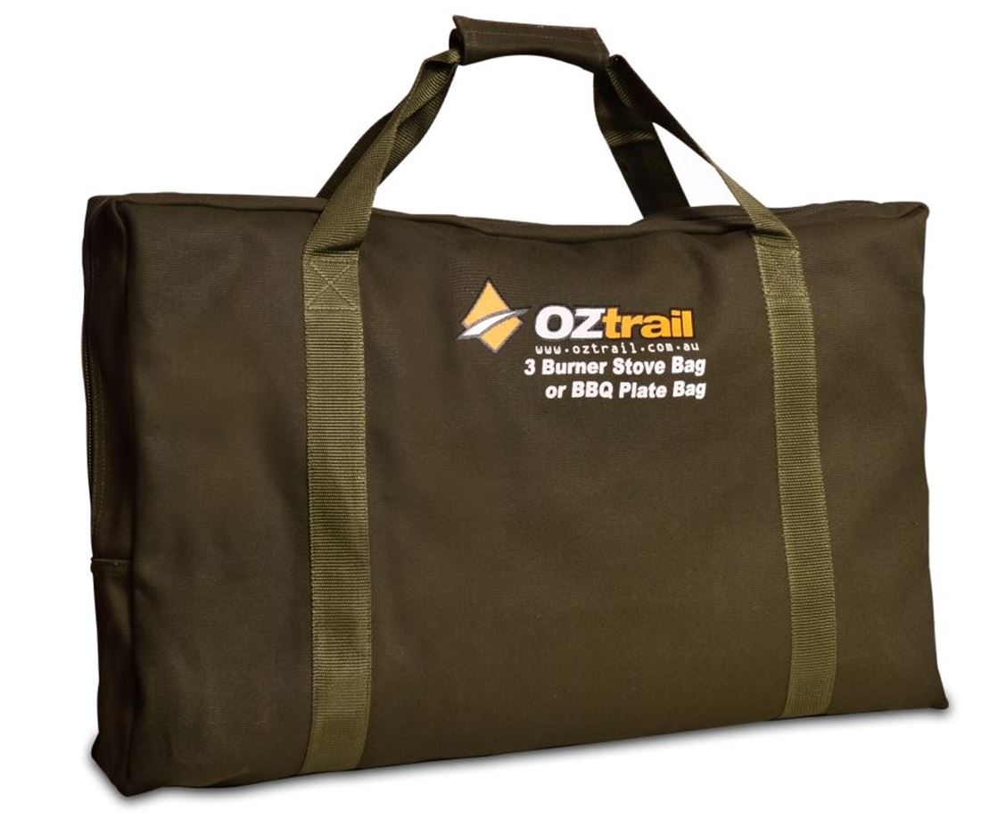 Oztrail 3 Burner Stove & BBQ Plate Bag | Snowys Outdoors